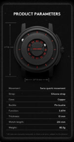 ساعت مچی مردانه دنیل گورمن Daniel Gorman مدل DG0118KR2 - تصویر 6