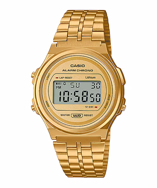 A171WEG-9A_Seq1 ساعت مچی زنانه و مردانه کاسیو CASIO مدل A171EEG-9ADF - تصویر 1