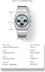 ساعت مچی مردانه دنیل گورمن Daniel Gorman مدل DG9008SG - تصویر 2