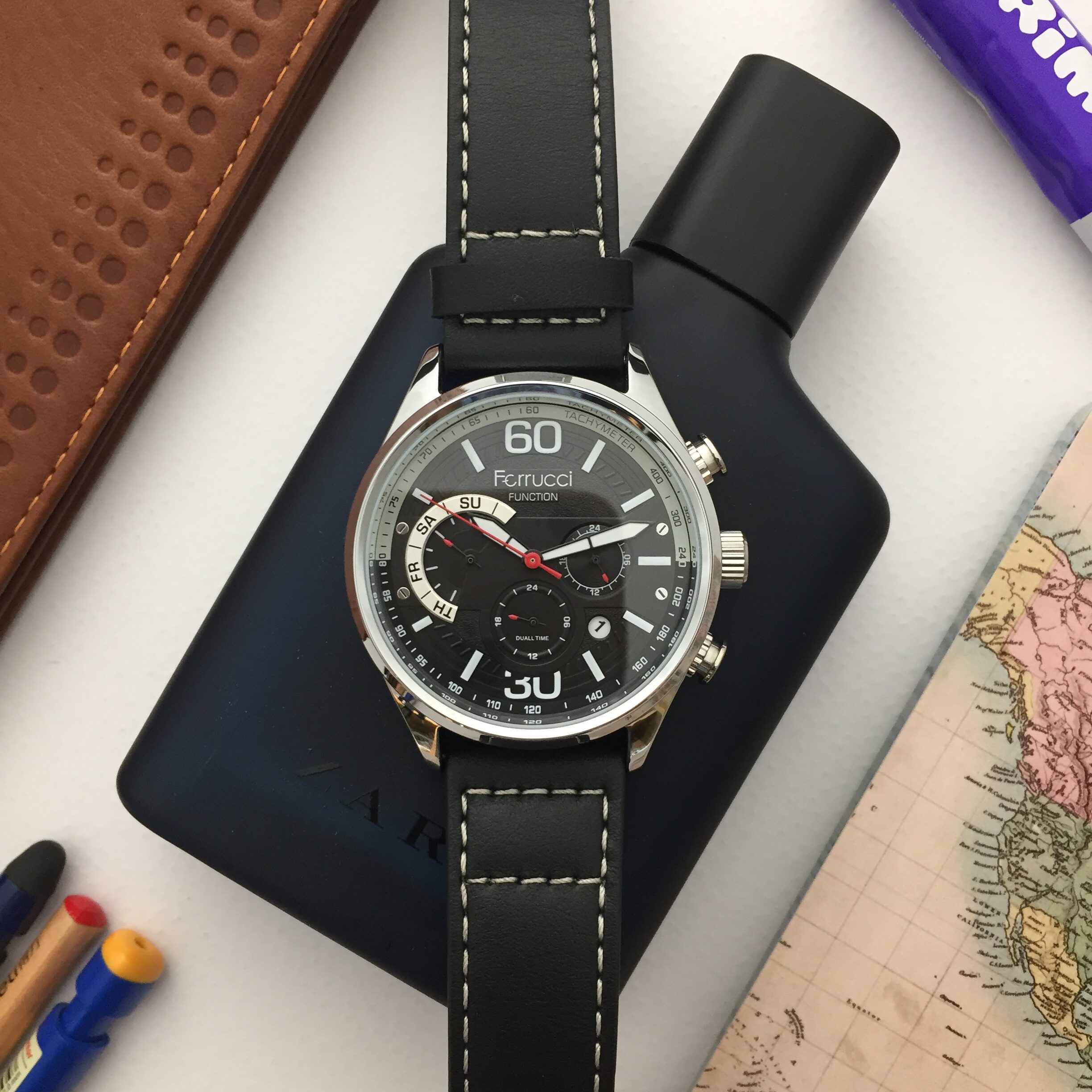 IMG_7797 ساعت مچی مردانه فروچی fc03279-01 ferrucci - تصویر 1